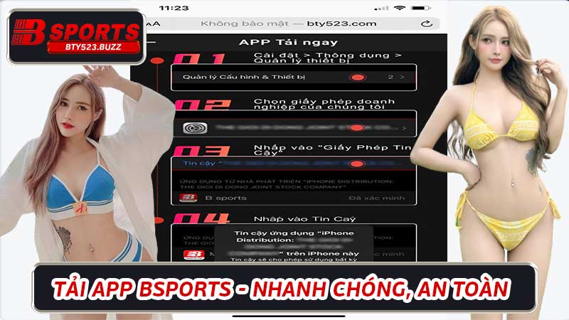 Tải App BSports - Nhanh chóng, An toàn Nhà Cái Uy Tín